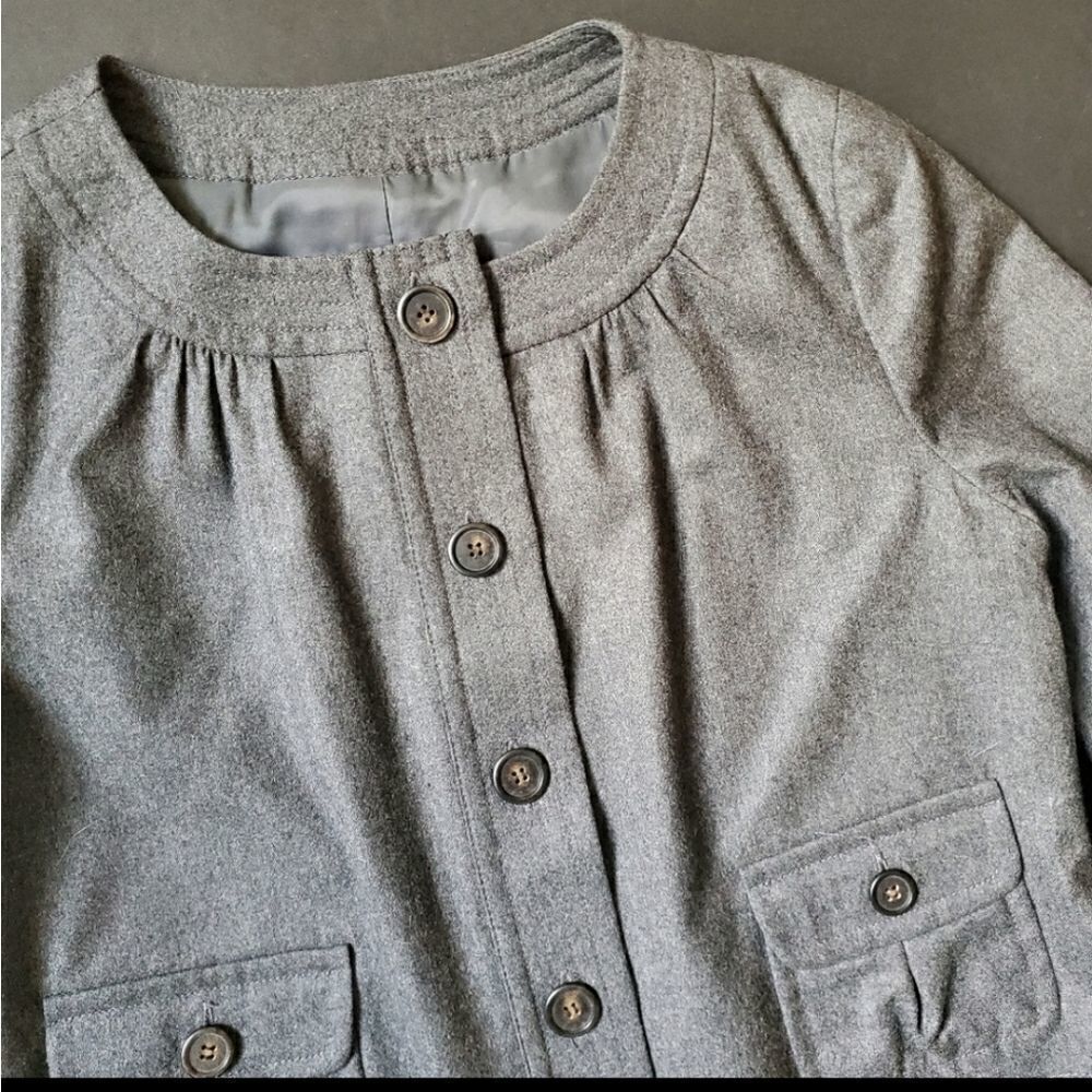 J.crew grey Wool Jacket - Picture 5 of 12